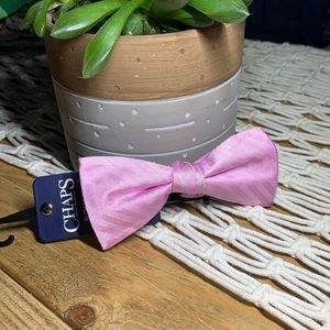 Chaps Pink Bow tie